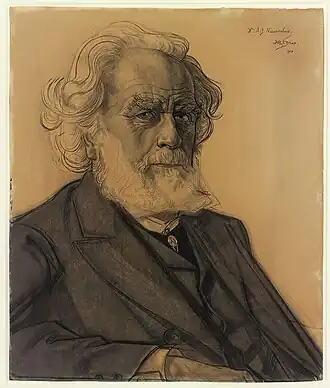 Adriaan Jacob Domela Nieuwenhuis. (Jan Toorop, 1924)