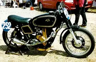 AJS 7R "Boy Racer" uit 1948