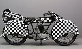 Het AJS Model H5 uit 1927 figureerde in 1935 als "Shuttleworth Snap" in de film No Limit met George Formby als coureur George Shuttleworth.