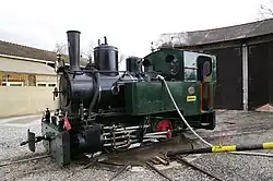 Jung stoomlocomotief (bouwjaar 1898)