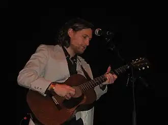 A.J. Roach in Paradiso in Amsterdam (10 juni 2007)