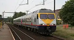 MS82-treinstel 432 op 22 juni 2008