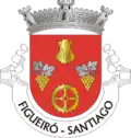 Vlag van Santiago de Figueiró