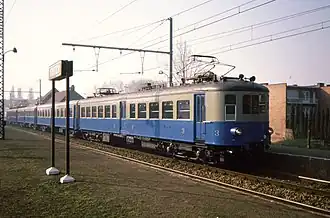 Het museumstel 1935 in 1990 te Kontich.