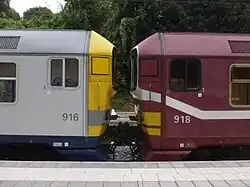 Een gekoppelde oude en nieuwe MS86