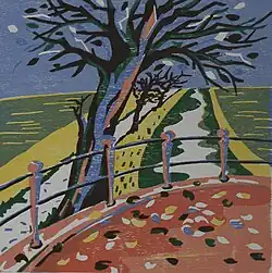 Angenelle Thijssen: Herfst. 2004. 40 x 40&nbsp;cm.