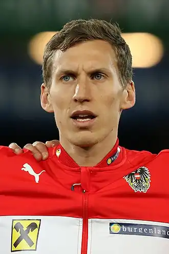 Klein in 2016 als speler van Oostenrijk