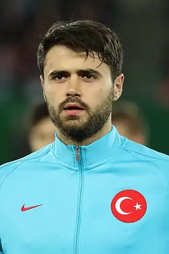 Çalık in 2016 als speler van Turkije