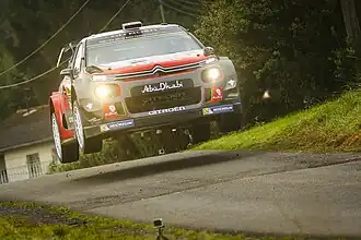 Mikkelsen reed in zijn laatste optreden voor het Citroën team naar een sterke tweede plaats toe