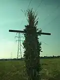 De wicker man als bescherming in het veld