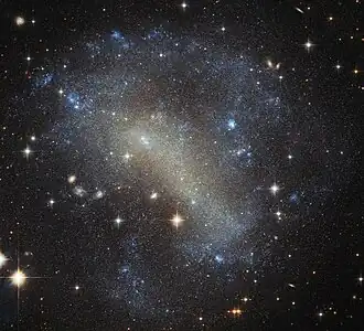 IC 4710.jpg, een onregelmatig sterrenstelsel