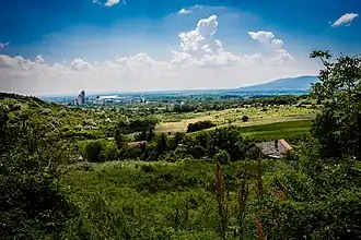 Landschap nabij Vác