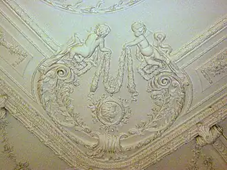 Hoekversiering Mozart