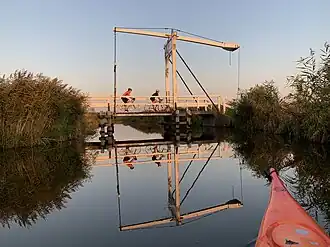 De brug gezien naar het oosten (2020)