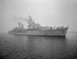 Hr.Ms. Limburg in 1960