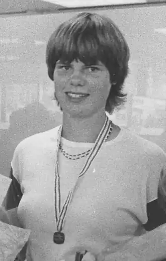 Marieke van Drogenbroek in 1984