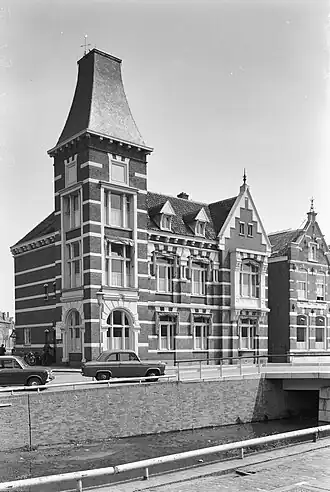 Het gerechtsgebouw aan de Burgwal 29
