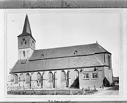 Aanzicht in circa 1895