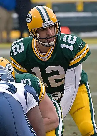 Aaron Rodgers in 2009