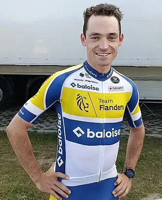 Van Poucke bij de Renewi Tour 2024.