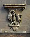 Onze-Lieve-Vrouwekerk: detail van de koorbanken