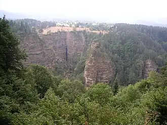 L'abîme de Bramabiau, panorama