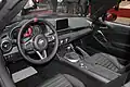 Interieur van de 124 Spider