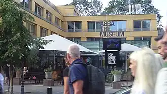 Exterieur van het museum