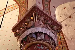 Kapiteel van romaanse kerk voor Austremonius te Issoire.