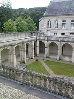 17e-eeuwse kloostergang