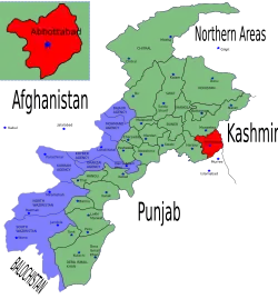 Abbottabad in Khyber Pakhtunkhwa