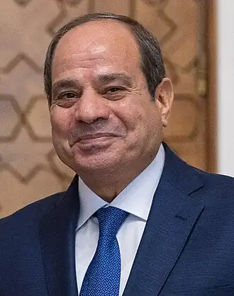 Abdel Fatah al-Sisi in 2023