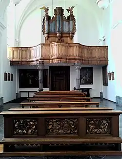 Kapel naar het westen