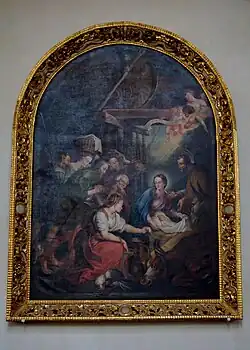 Schilderij Aanbidding der Herders