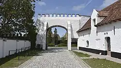 De historische abdijhoeve in Oudenburg