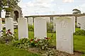 Britse militaire begraafplaats Abeele Aerodrome Military Cemetery