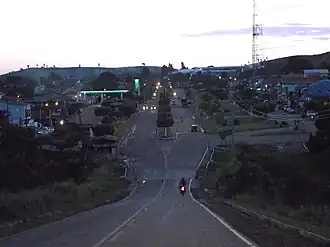 Aankomst op de BR-222 in Abel Figueiredo