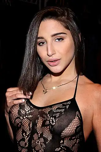Abella Danger tijdens de AVN Expo (2016)