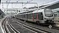 De Regional-Express Arnhem - Düsseldorf te station Arnhem Centraal