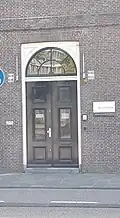 Abortuskliniek Amsterdam, Sarphatistraat - ingang (2019)