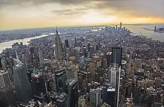 Uitzicht over Manhattan