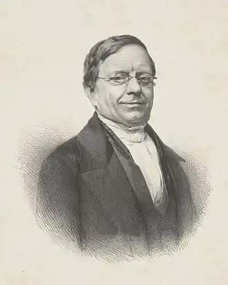 Abraham Jacob van der Aa, door A. J. Ehnle