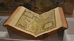 Het keizerrijk Ethiopië van Abraham Ortelius in Theatri orbis terrarum parergon