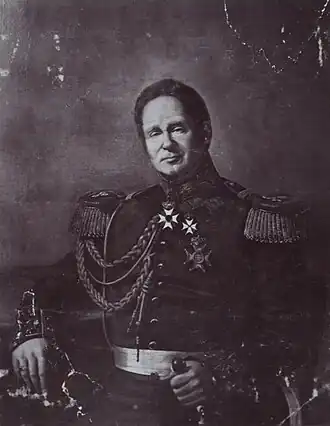 Abraham Schuurman, geportretteerd door Leopoldus Jacobus Ledel (1796-1873)