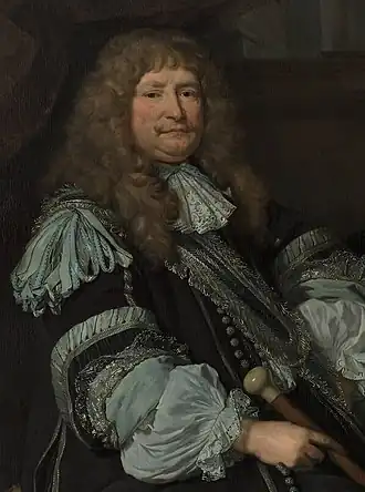 Jan van Amstel, geschilderd door Abraham van den Tempel