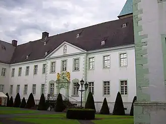 Abdijgebouwen Liesborn (1735)