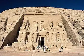 Grote Tempel van Ramses II, Aboe Simbel, 2004