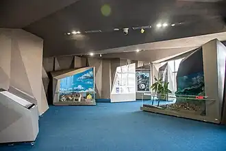 Het museum tijdens de bouw in 2008.