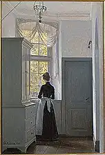 Georg Achen: Drømmevinduet - Het droomvenster (1903)