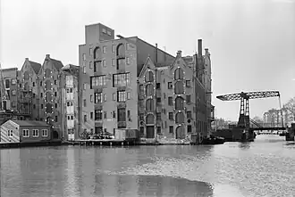 De brug in 1964